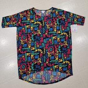 LuLaRoe Irma Shirt Women's Size Medium NWT